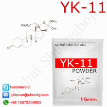 Yk11 usine directe vente 431579-34-9 poudre stéroïde d&#39;hormone de Sarms Yk-11